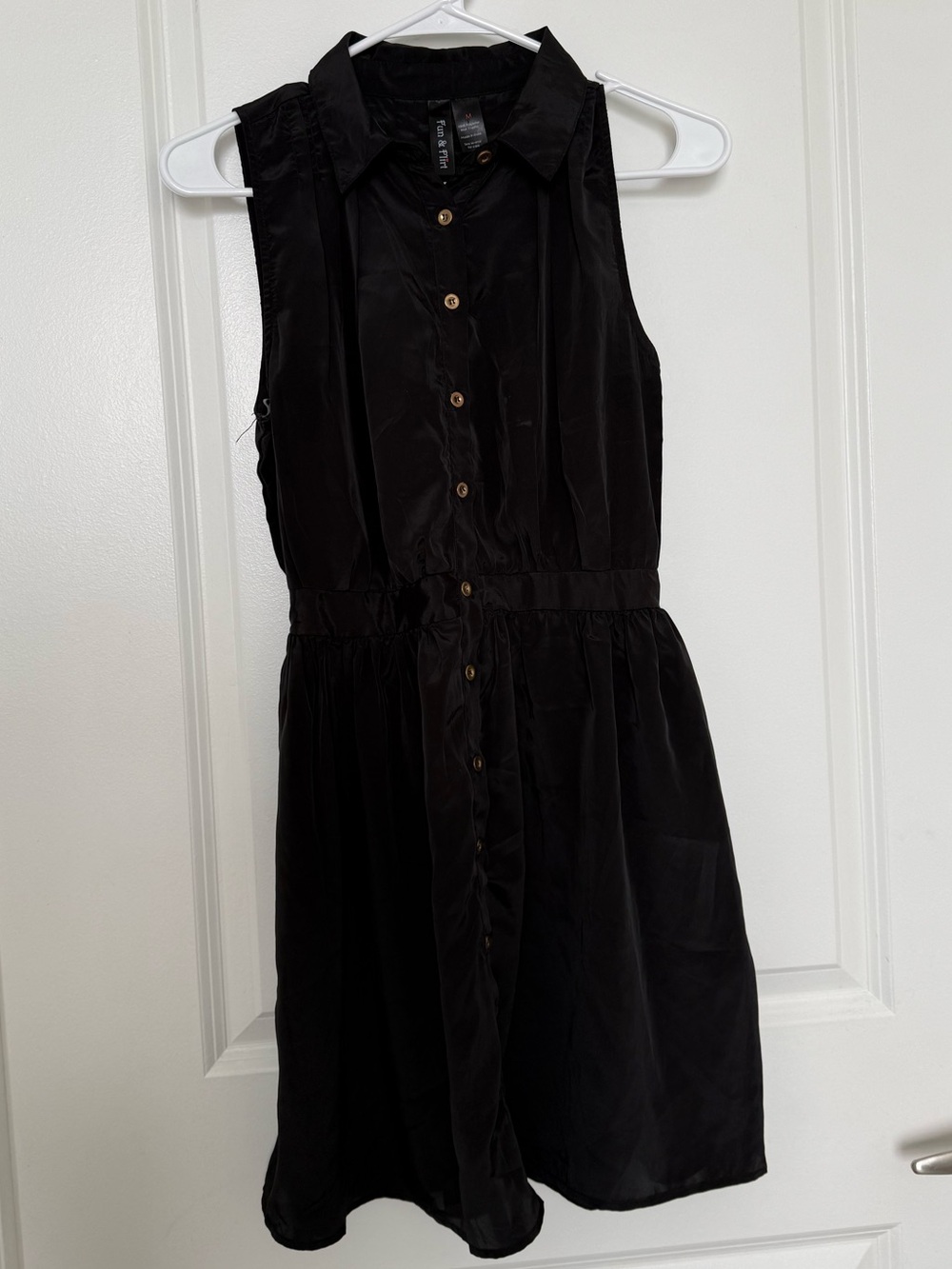 ✨5 for $25✨ Fun & Flirt Black Jacket with Gold Button Detail